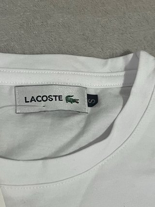 Camiseta Lacoste Blanca