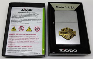 Zippo Harley Davidson.
