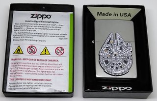 Zippo Halcón Milenario.
