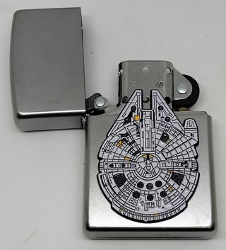 Zippo Halcón Milenario.