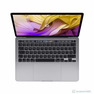 Apple MacBook Pro Touch Bar A2251 13" i7 4.1 GHz, 16GB, SSD 512GB, 2020, Gris Espacial, A+