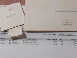 Vestido Pronovias Reflejo Mikado Seda T40