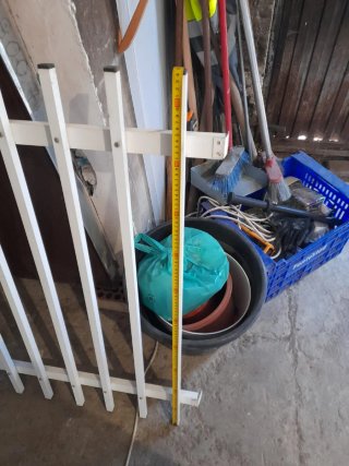 Rejas de aluminio blancas