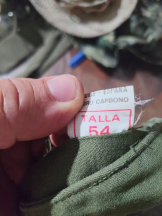 Gorra militar verde época de la mili