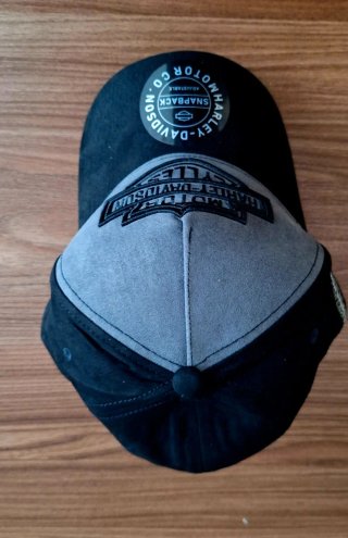 Cappellino Harley-Davidson Snapback Grigio Nero