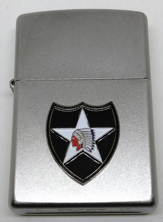 ZIPPO 2nd INFANTRY DIVISION.