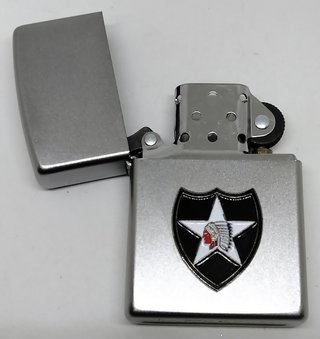 ZIPPO 2nd INFANTRY DIVISION.