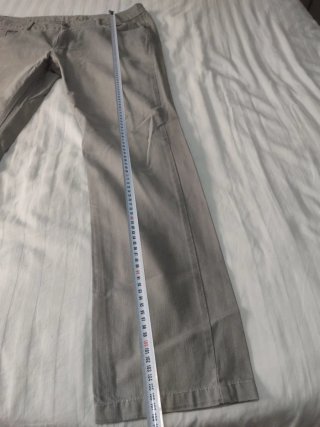 Pantalones de vestir grises talla XXL