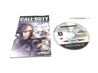 call of duty finest hour ps2