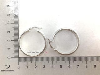 argollas plata 925mm