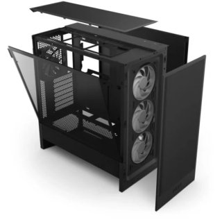 Caja PC NZXT H7 Flow Cristal Templado USB 3.2
