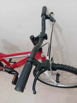 Bicicleta roja infantil Niño 20 pulgadas