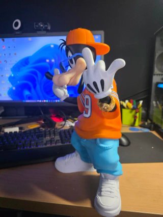 Figura Goofy Urbano Impresa 3D
