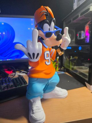 Figura Goofy Urbano Impresa 3D