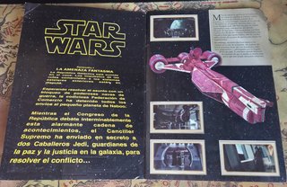 Colección cromos Star Wars Episodio I merlyn compl