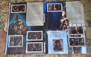 Colección cromos Star Wars Episodio I merlyn compl