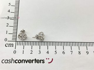 pendientes oro 18k con piedra