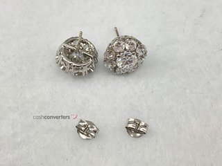 pendientes oro 18k con piedra