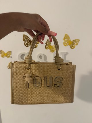Bolso  Beige y Negro