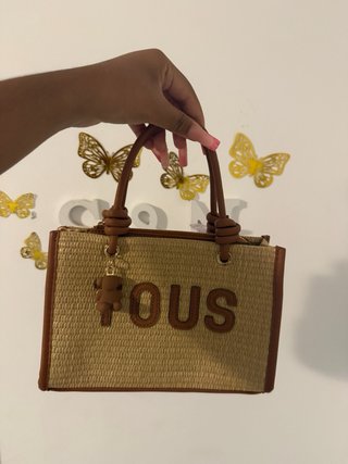 Bolso  Beige y Negro