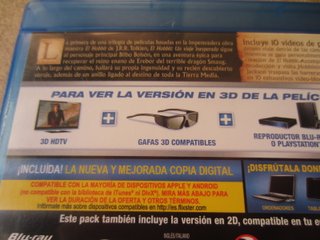El Hobbit: Un Viaje Inesperado Blu-ray 3D