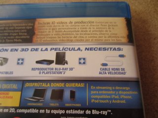 El Hobbit: Un Viaje Inesperado Blu-ray 3D