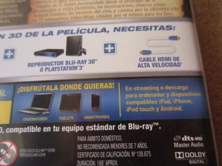El Hobbit: Un Viaje Inesperado Blu-ray 3D