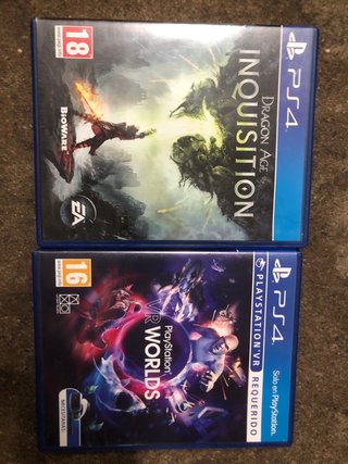 Dragon Age: Inquisition PS4 y VR Worlds PS4