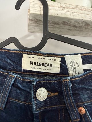 Pantalón vaquero Pull&Bear hombre azul