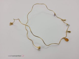collar oro 18k 24cm