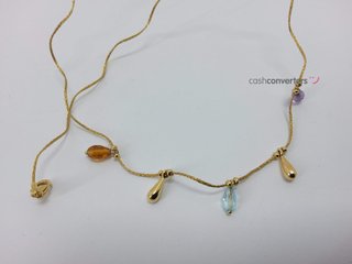 collar oro 18k 24cm