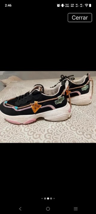 Lote 5 pares Zapatillas 38