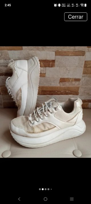Lote 5 pares Zapatillas 38