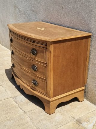 Cómoda escritorio antigua de madera