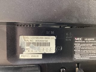 monitor tft nec lcd195vxm+