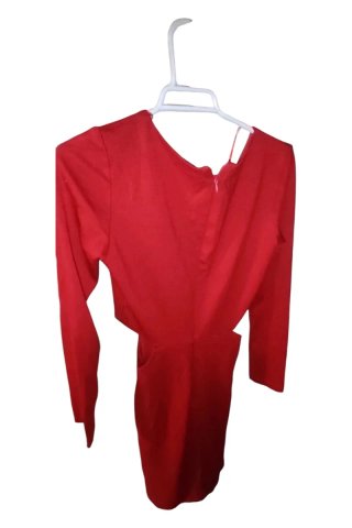 Vestido Rojo Zara Talla XS