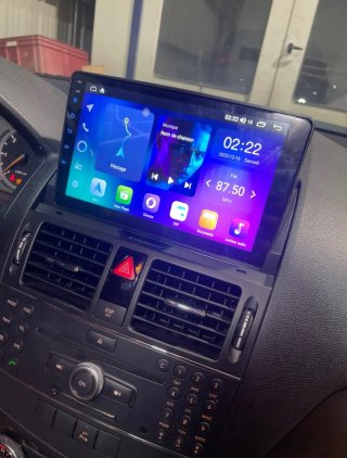 Rádio 4/64GB Mercedes W204 Android+GPS+Carplay