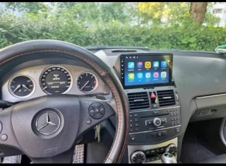 Rádio 4/64GB Mercedes W204 Android+GPS+Carplay