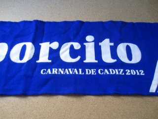 Bufanda El Vaporcito Carnaval 2012