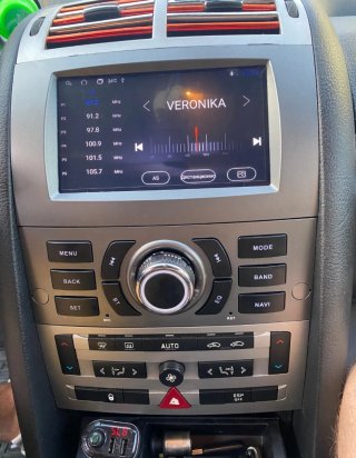 Rádio Peugeot 407 Android 14 + GPS + Carplay.