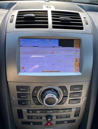 Rádio Peugeot 407 Android 14 + GPS + Carplay.