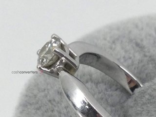 sortija oro 18k con piedra con diamante