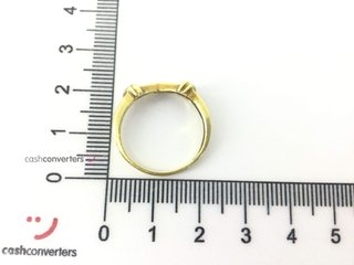 anillo oro 18k con piedra con zafiro