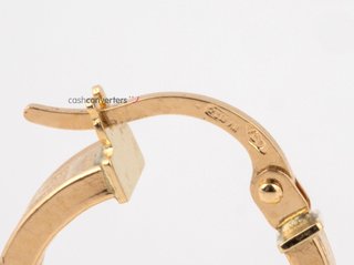 argollas oro 18k