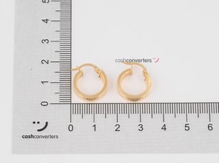 argollas oro 18k