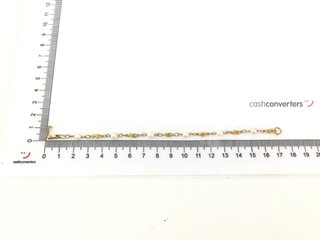 pulsera oro 18k con piedra con perla