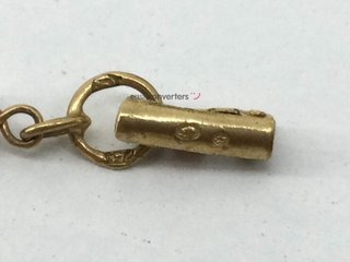 pulsera oro 18k con piedra con perla