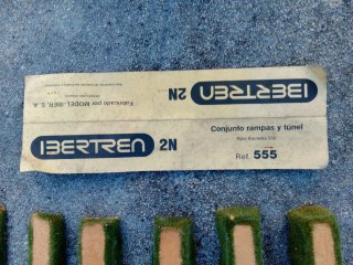 Ibertren Conjunto Rampas y Túnel 2N Ref 555