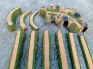 Ibertren Conjunto Rampas y Túnel 2N Ref 555