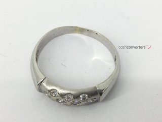 anillo oro 18k con piedra con circonita